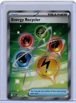 NM Energy Recycler Full Art 108/088 Perfect Order Pokemon TCG - Image 1