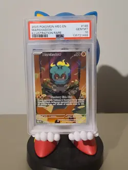 Pokemon Marshadow Illustration Rare Card 146 PSA 10 GEM MINT Mega Evolution - Image 2