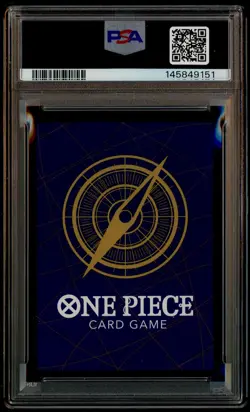 2022 One Piece OP01 EN Pre-Errata Alt Art #016 Nami PSA 10 GEM MINT - Image 3