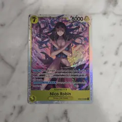 Bandai One Piece CCG Nico Robin EB03-055 SR Full Art Holo English 8000 Power - Image 3
