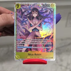 Bandai One Piece CCG Nico Robin EB03-055 SR Full Art Holo English 8000 Power - Image 4