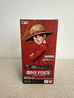 One Piece TCG OP-13 Carrying On His Will Japanese Booster Box Sealed US Seller - Image 1