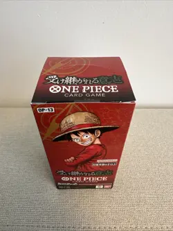One Piece TCG OP-13 Carrying On His Will Japanese Booster Box Sealed US Seller - Image 2