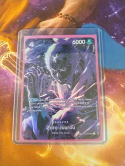 One Piece OP12 Legacy of the Master Zoro-Juurou ST18-004/166 FOIL SP - Image 1
