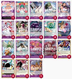 One Piece TCG OP14 Donquixote Doflamingo Deck Tournament Ready - Image 3