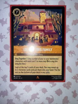 Disney Lorcana Fabled - Look at this Family - 25/204 - Image 1