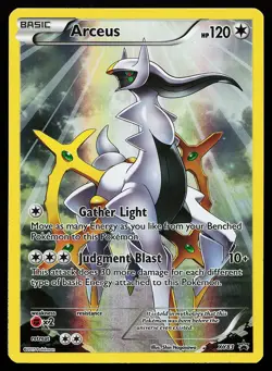 Arceus XY83 Holo Full Art Black Star Promo Pokemon Card - Image 1