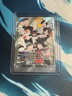 Son Goku : Childhood FB06-119 Secret Rare Manga Booster 02 Dragon Ball Card - Image 1