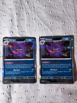 Gengar Holo Rare 050/088 Pokemon Perfect Order 2 x cards - Image 1