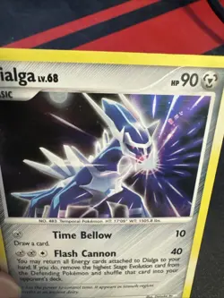 Dialga DP26 Diamond & Pearl Black Star Promo Holo Pokemon Card - Image 3