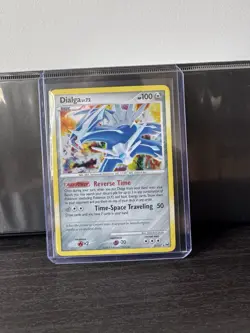 Dialga 5/127 Holo Rare Platinum Pokemon TCG Card 2009 Edition - Image 1