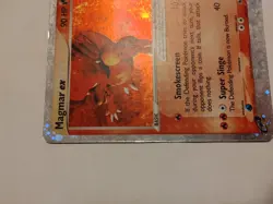 Magmar ex 100/109 EX Ruby & Sapphire Ultra Rare Holo Pokemon Card -LP - Image 4