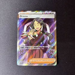 Pokemon TCG Drasna Surging Sparks Full Art Trainer Holo Card 231/191 - Image 1