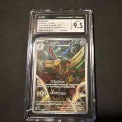 Pokemon 2024 Shrouded Fable Kingambit Black Star Promo Card #130 CGC 9.5 Mint - Image 1