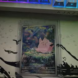 Clefairy Shiny Rare Card 094/088 Basic HP 70 Attack 30 2026 / Perfect Order - Image 1