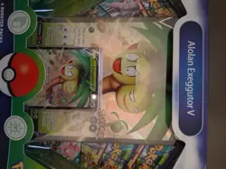 Pokemon GO TCG Trading Card Game: Alolan Exeggutor V Box - 4 Booster Packs 820650870545 - Image 3