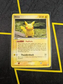 2005 Pokemon Card - Ditto (Pikachu) 63/113 - Vintage Ex Delta Species LP - Image 1