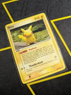 2005 Pokemon Card - Ditto (Pikachu) 63/113 - Vintage Ex Delta Species LP - Image 2