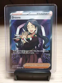Pokemon TCG Drasna 231/191 2024 Surging Sparks Ultra Rare Card - M/NM - Image 1
