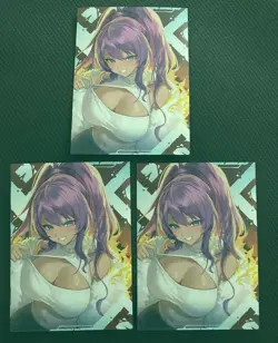 Vcard Gamersupps - Awakened Worlds Chachayourvmom TCG Card Sleeves (Set of 3) - Image 1