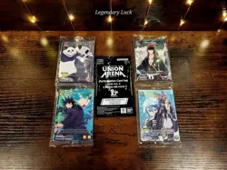 Union Arena Sealed Participation Card Set Bundle 2024 + 2025 Volume 1, 2, 3, & 4 - Image 1