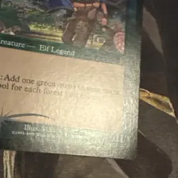 Rofellos, Llanowar Emissary X1 Mtg Urza’s Destiny Lp Foil - Image 2