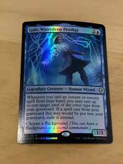 Gale, Waterdeep Prodigy (Foil) CLB: Battle for Baldur's Gate NM - Image 1