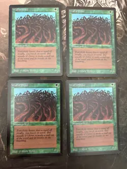 *** BETA Wall of Wood x4 *** NM-Mint Beauty! - Vintage MtG Magic - Image 1