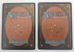 Magic The Gathering MTG Wall of Wood x2 BETA EDITION Moderately Played Free Ship - Image 4