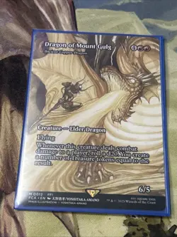 Dragon of Mount Gulg M 12 - Magic The Gathering Final Fantasy ( Non Foil ) - Image 1