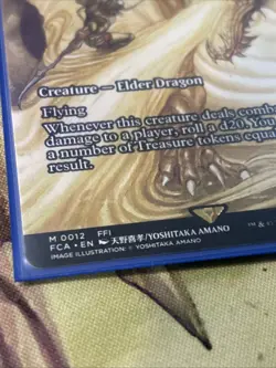 Dragon of Mount Gulg M 12 - Magic The Gathering Final Fantasy ( Non Foil ) - Image 2