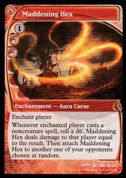 Maddening Hex (Future Sight) - R - Mystery Booster 2 - 195 - NM - Image 1