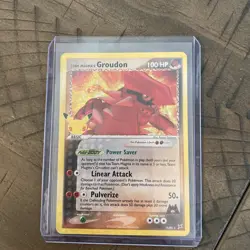 Pokemon Team Magma's Groudon 9/95 NM/M Pokemon 25th Celebrations Card - Image 2