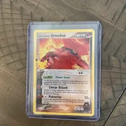 Pokemon Team Magma's Groudon 9/95 NM/M Pokemon 25th Celebrations Card - Image 3