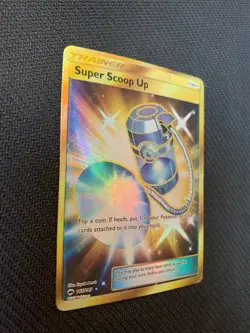 Super Scoop Up Burning Shadows 166/147 Secret Rare Full Art Holo - Image 3
