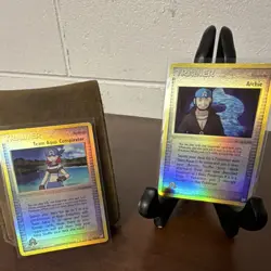 Pokemon TCG EX Team Aqua vs Team Magma Holo Archie 71/95 & Team Aqua Conspirato… - Image 1