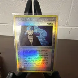 Pokemon TCG EX Team Aqua vs Team Magma Holo Archie 71/95 & Team Aqua Conspirato… - Image 2
