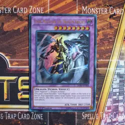 1x Dark Magician the Dragon Knight - Ultra Rare - LEDD-ENA00 - 1st Ed - LP - Image 1