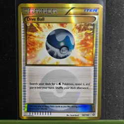 DIVE BALL 161/160 SECRET RARE PRIMAL CLASH POKEMON MP - Image 1