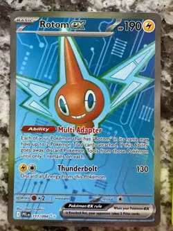 Me02: Phantasmal Flames Pokemon TCG Rotom EX 111/094 - Image 1