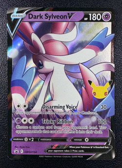 Pokemon Dark Sylveon V Sword & Shield Promo Full Art Holo SWSH134 - Image 1