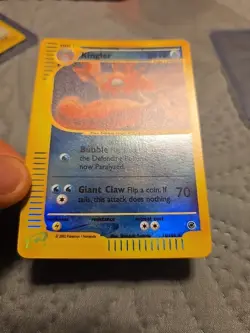 Pokemon TCG - Kingler - Expedition Base Set 15/165 - Reverse Holo - LP-NM - Image 3