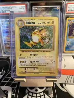 2016 XY - Evolutions Holo Raichu Stage 1/Rare Holo #36 - Image 1