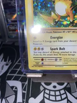 2016 XY - Evolutions Holo Raichu Stage 1/Rare Holo #36 - Image 4