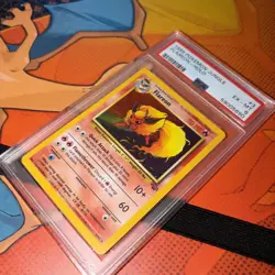 1999 Pokemon Jungle Flareon 03/64 Jungle Holo PSA 6 - Image 3