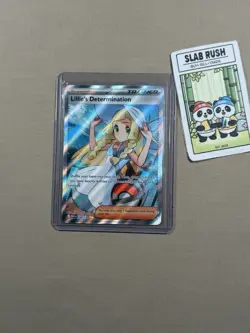 Pokemon Lillie's Determination 169/132 Me01 Full Art Holo Ultra Rare - Image 1