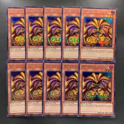 NM 10 card Exodia the Forbidden One TDPP-JP009 Secret Rare YuGiOh 1000 - Image 1