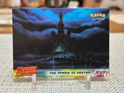 1999 Pokemon Movie (Mewtwo Strikes Back) #18 (The Temple of Mewtwo) Blk NM - Image 1