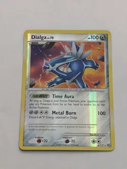 Pokemon TCG - Platinum Reverse Holo Dialga (6) Holo Rare 6/127 NM - Image 1