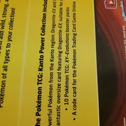 Pokemon XY Evolutions Kanto Power Dragonite Collection Box Set XY(10 packs) - Image 4